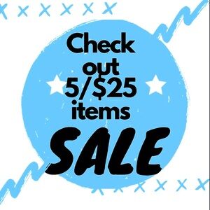 5/$25🖤 BOTTOM OF CLOSET